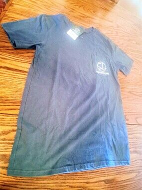 NWT Mens Salt Life Tee Shirt, Blue, Says, GOT GAME? on back. Sz S, MSRP $30